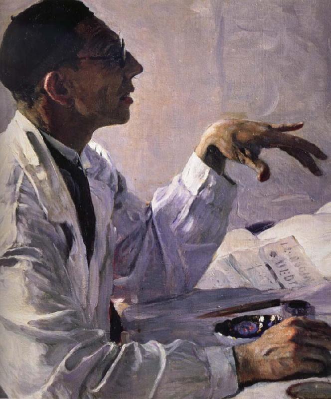 Nesterov Nikolai Stepanovich The Surgeon Doc. China oil painting art